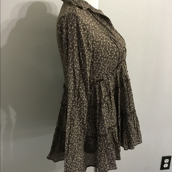 Ralph Lauren floral boho top small - Picture 2 of 4